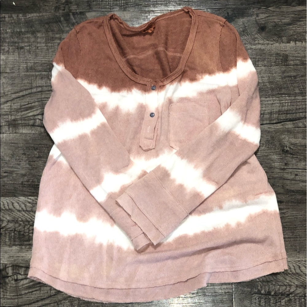 POL tied dyed top